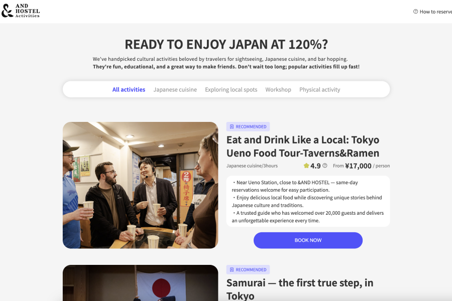 予約ステップの画像